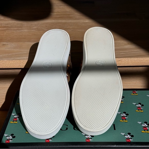 Men’s Size 9 US GUCCI x Disney Mickey Mouse Slip-on + Box +Dustbags - Picture 15 of 17